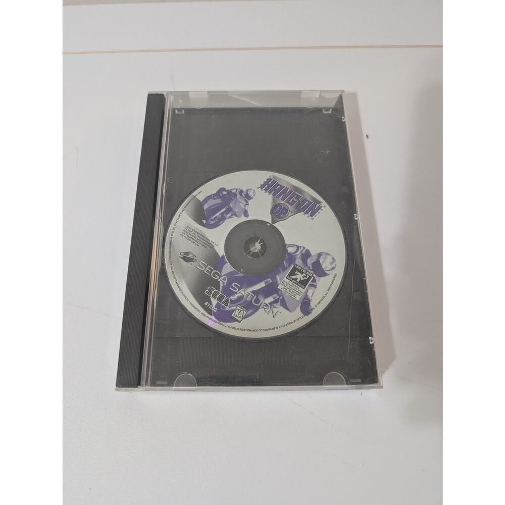 Hang On GP Sega Saturn No Manual Tested USA Version